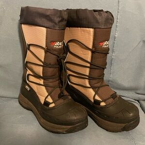 Baffin Snogoose Women’s Boots, US 9 (Euro 40) Brown, Tan, Black, Runs Small